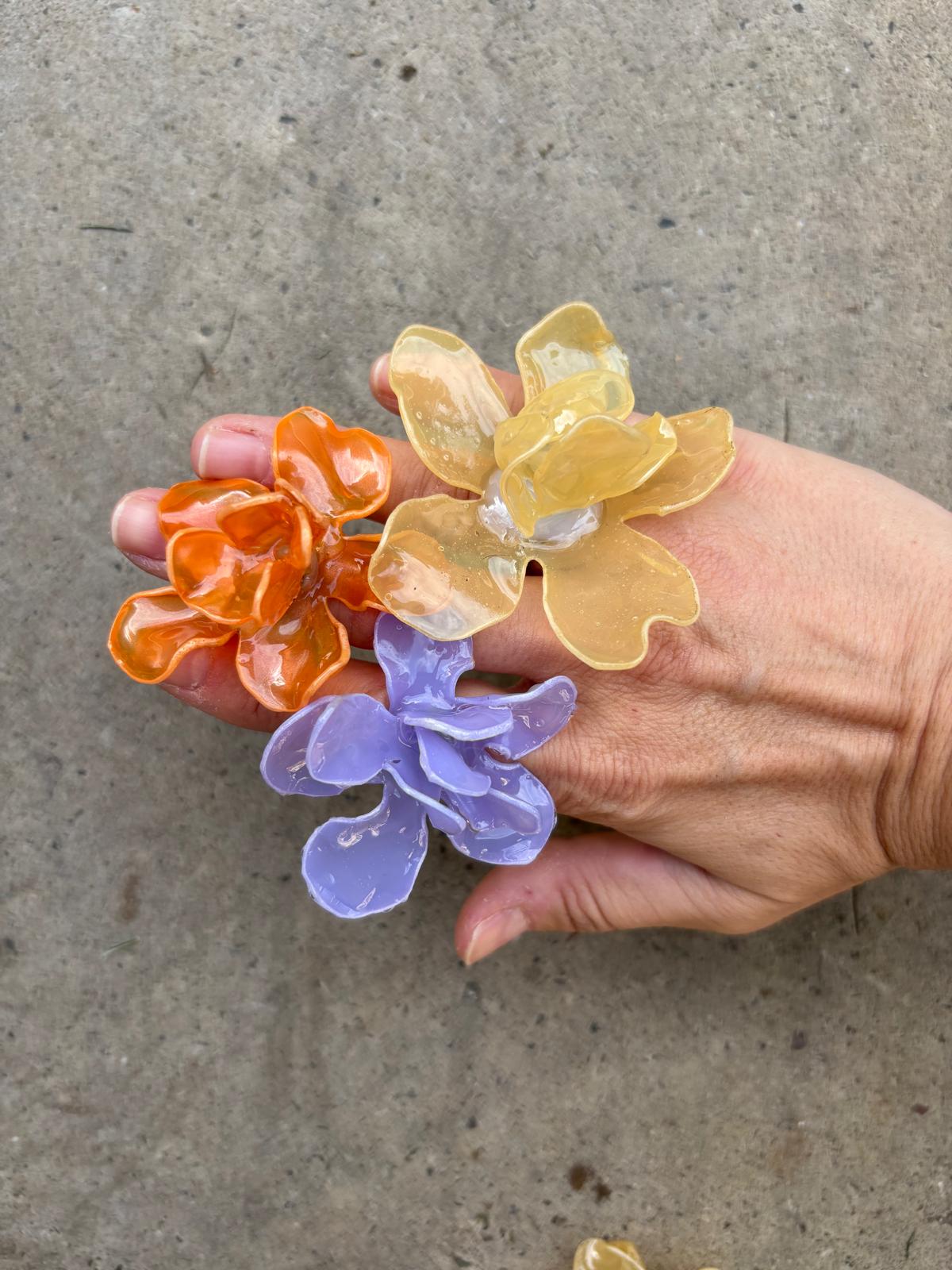 Anillos Magnolia Translúcido