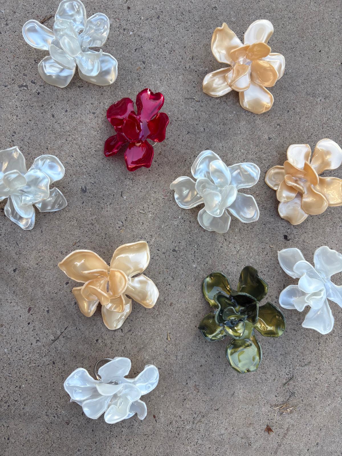 Anillos Magnolia Nacarado