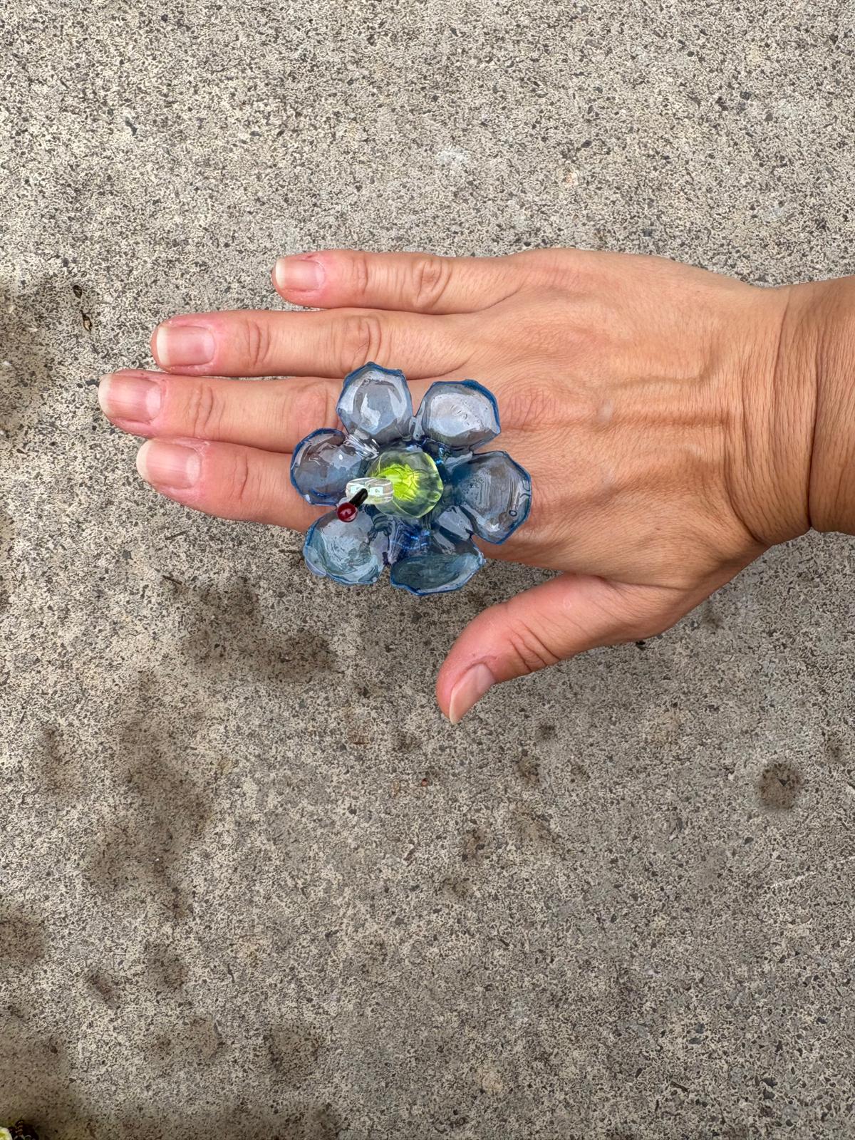 Anillo original azul