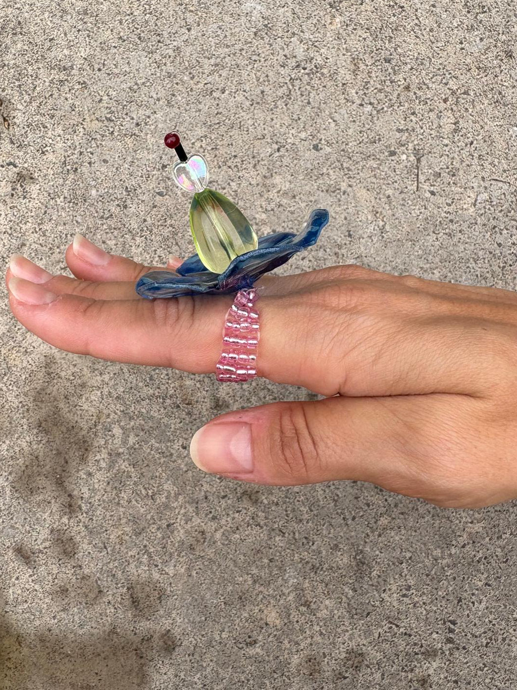 Anillo original azul