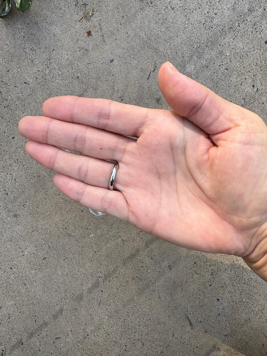 Anillo original color perla