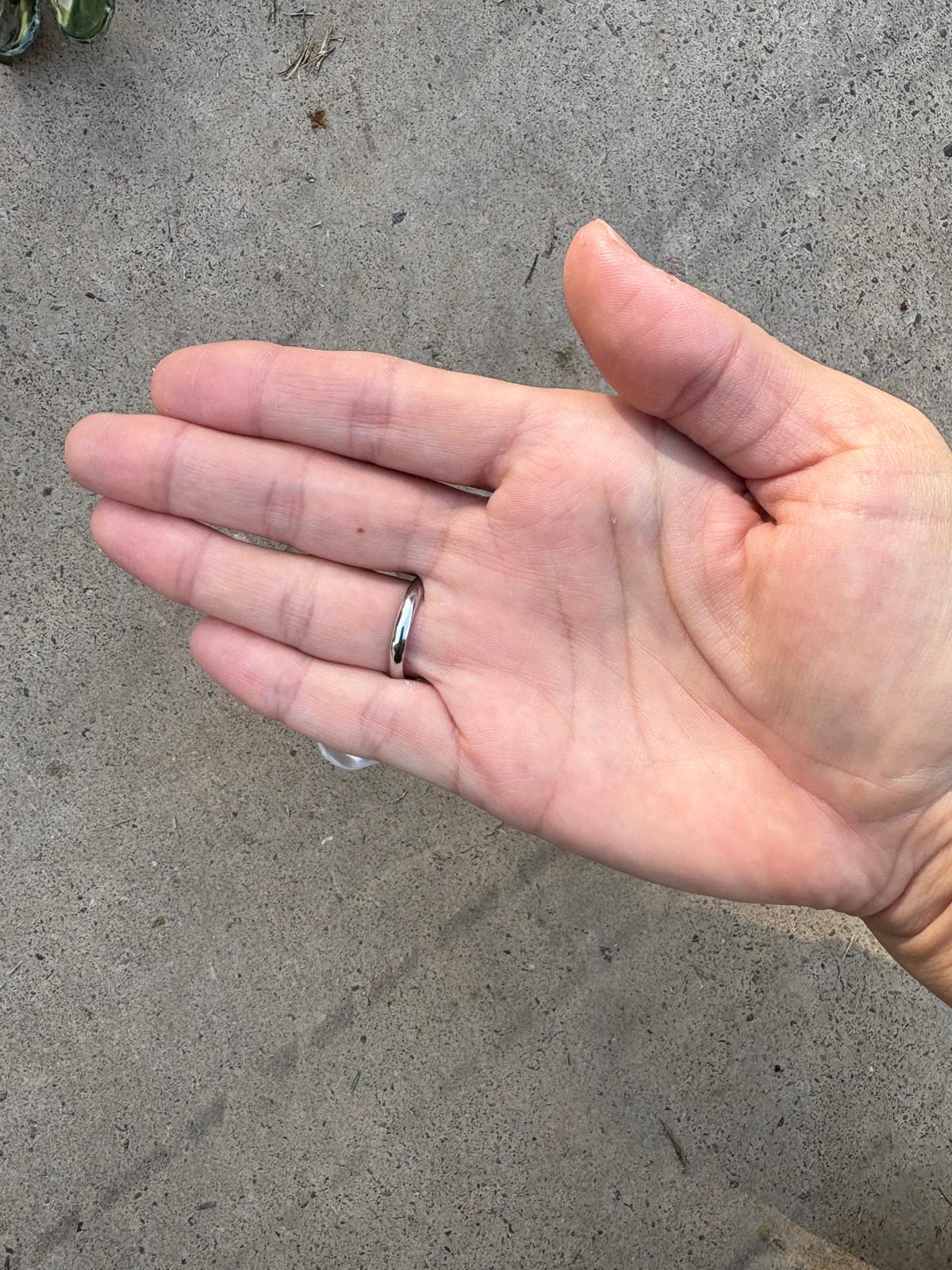 Anillo original color perla