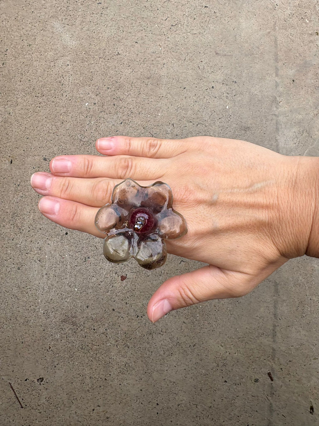 Anillo original marron