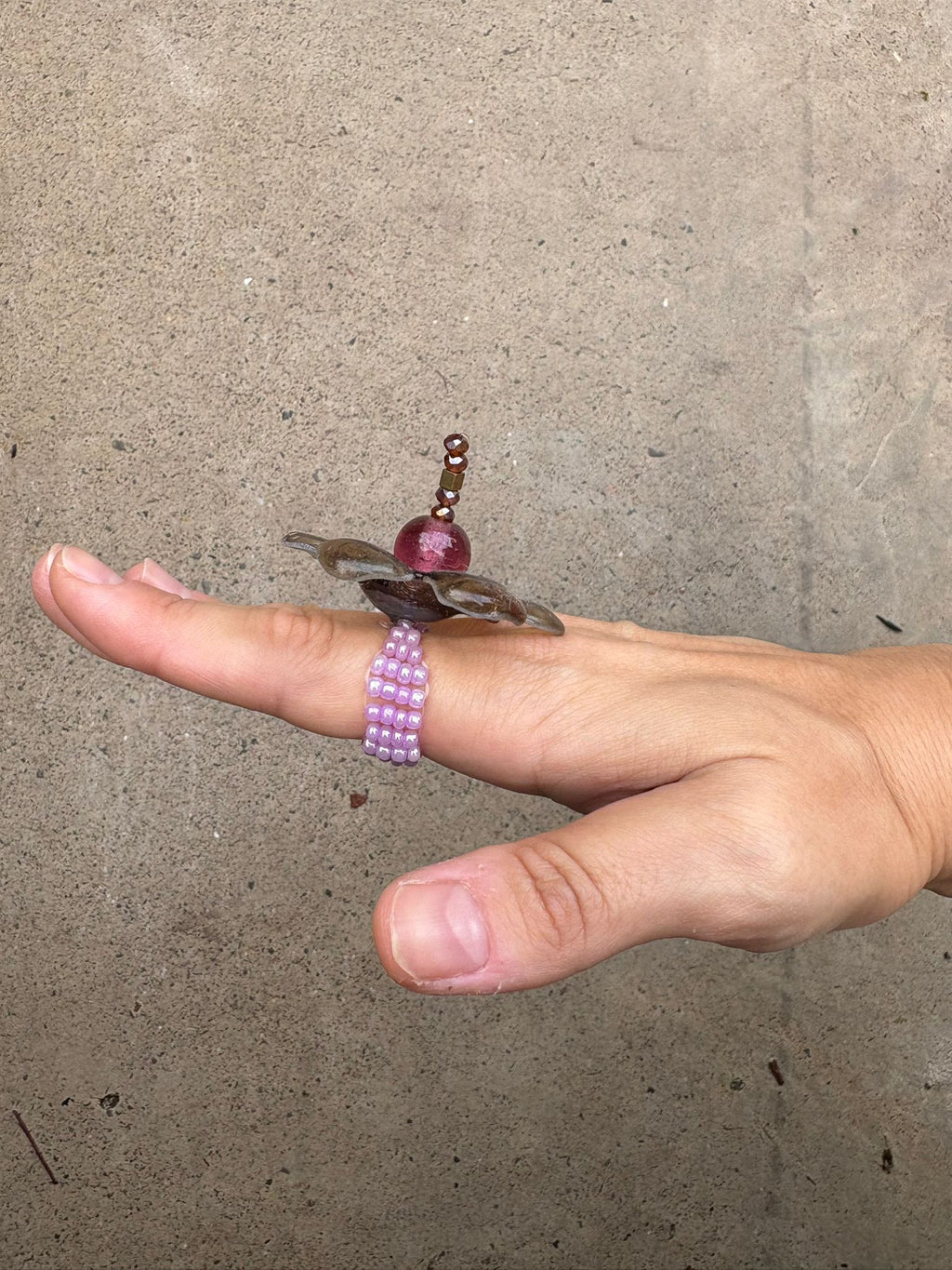 Anillo original marron