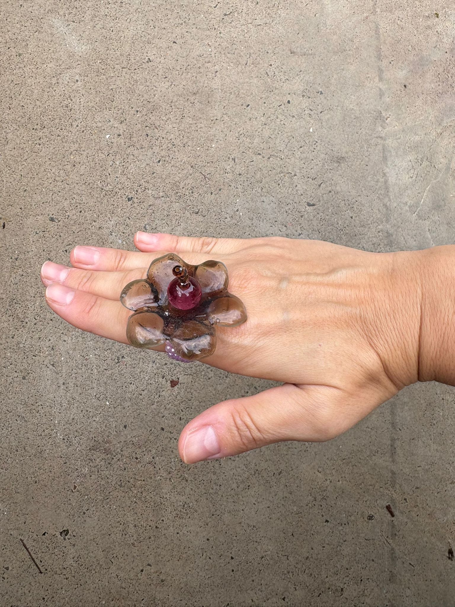 Anillo original marron