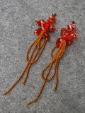 Pendientes_flor_naranja