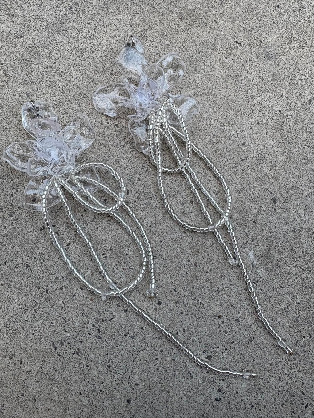 Pendientes_flor_transparente