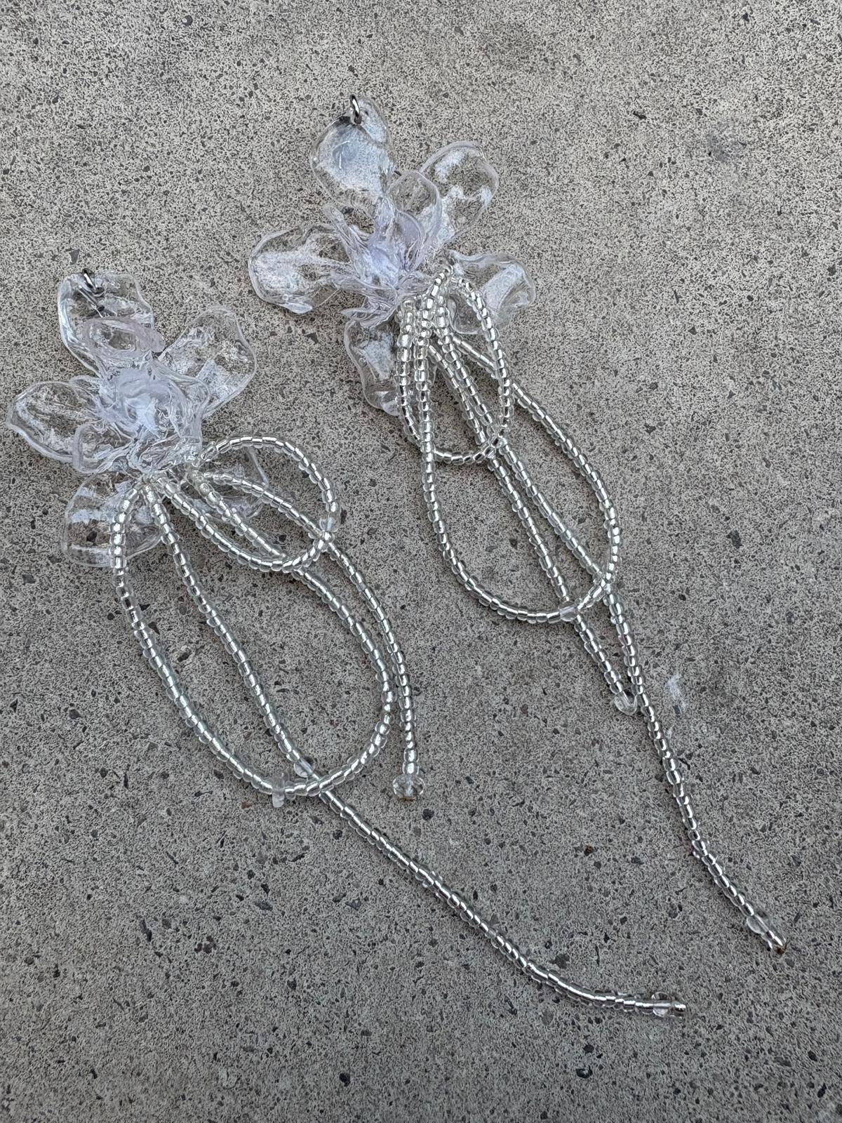 Pendientes_flor_transparente