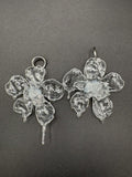 Pendientes XL transparente