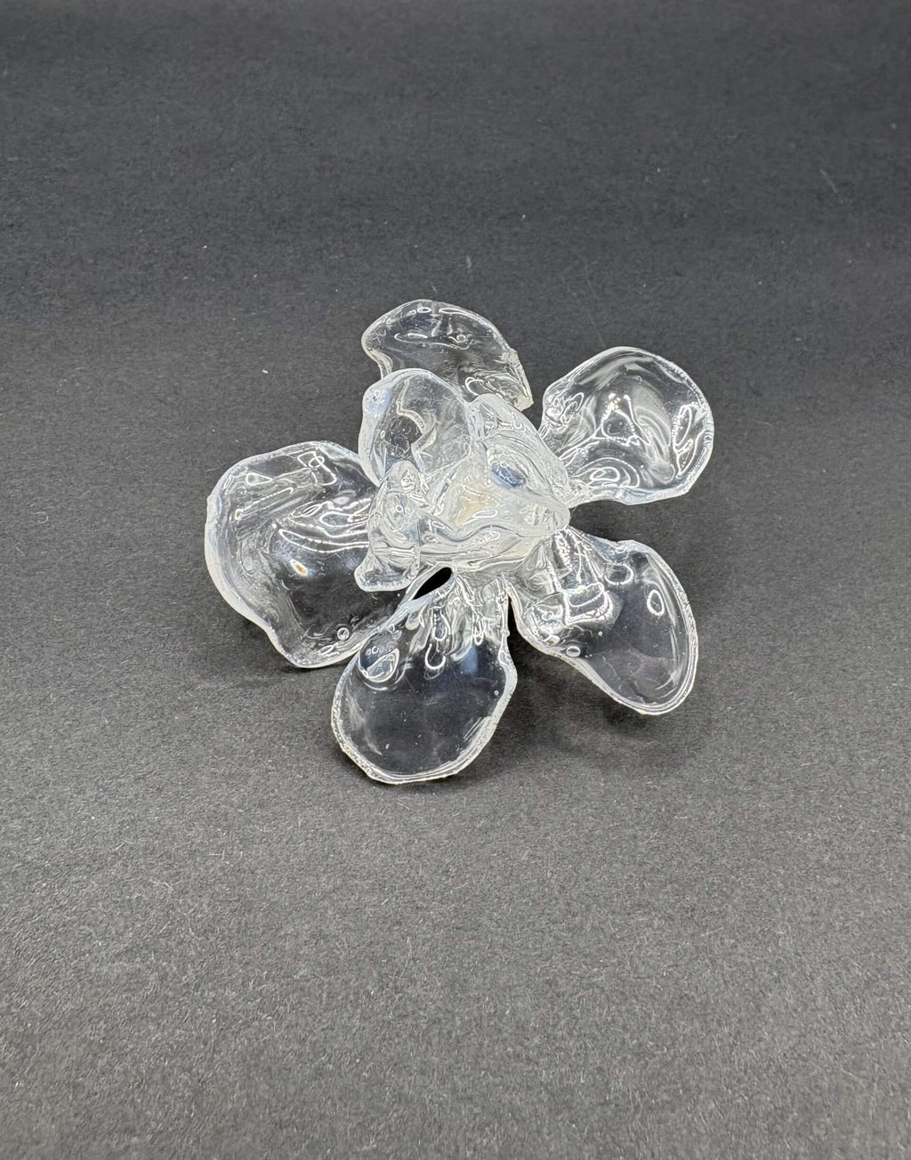 Anillo Magnolia transparente