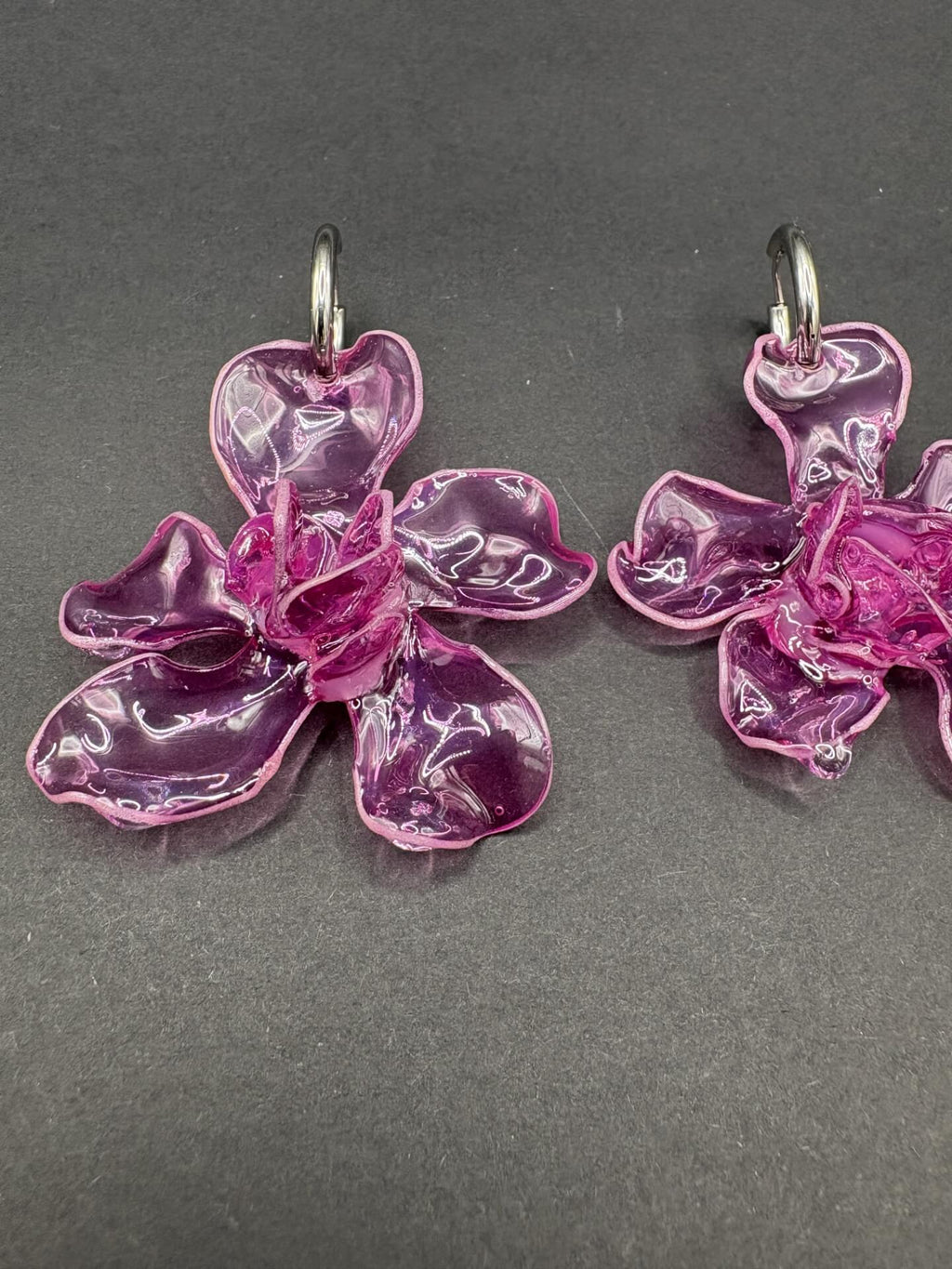Pendientes Magnolia Rosa