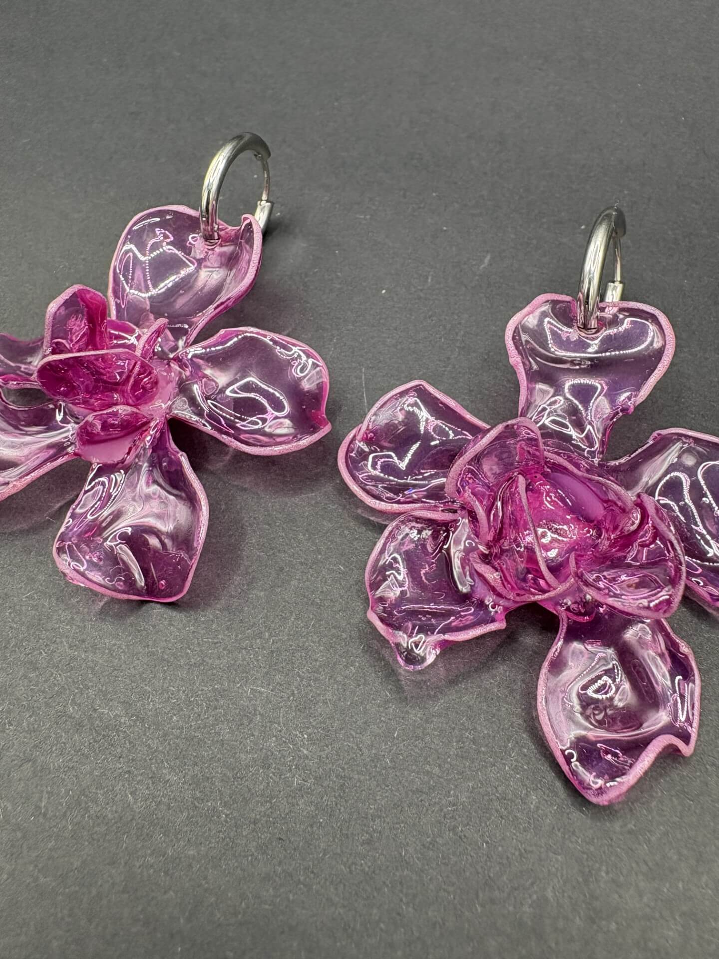 Pendientes Magnolia Rosa