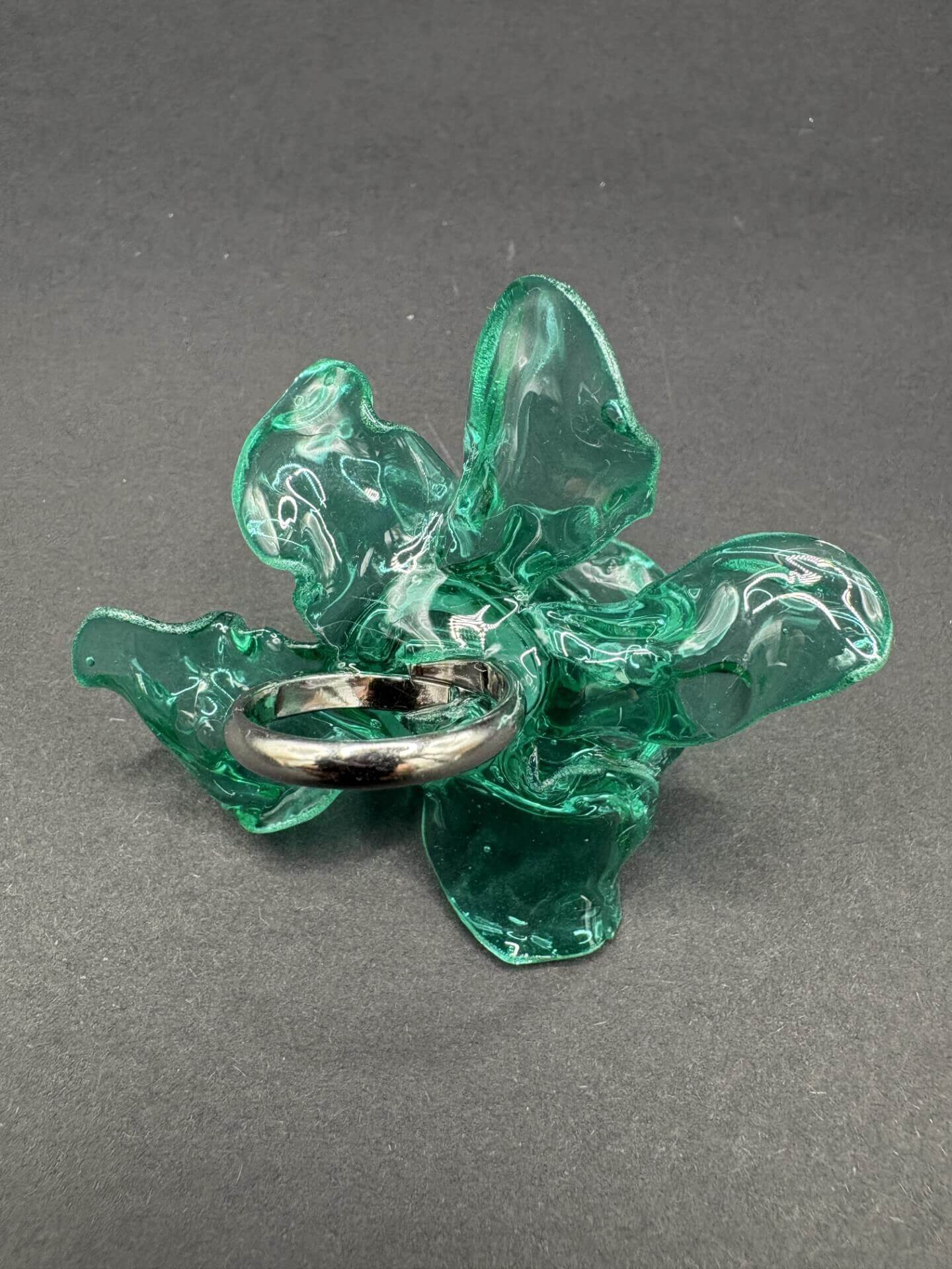 Anillo Magnolia Aguamarina