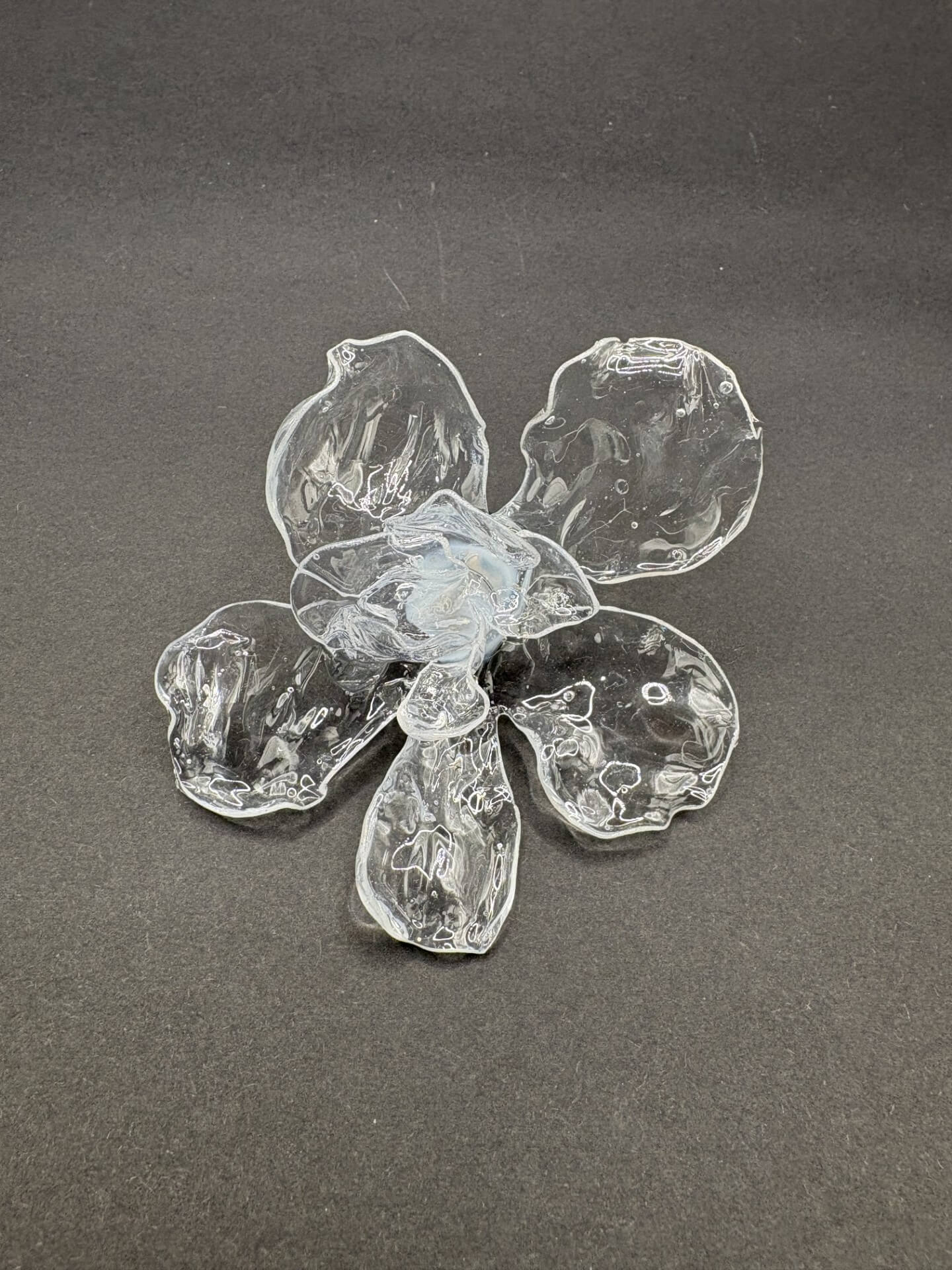 Anillo XXL transparente