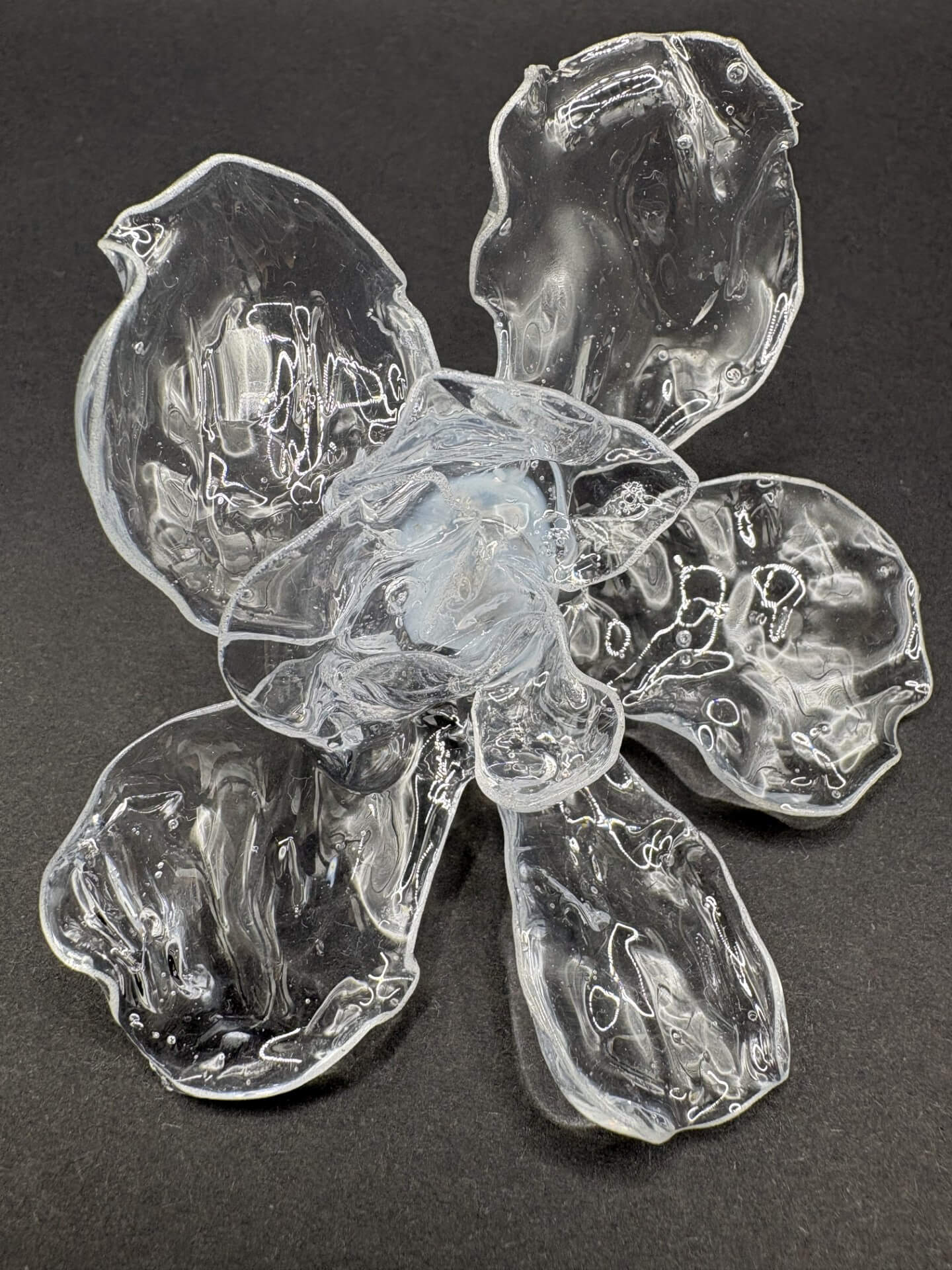 Anillo XXL transparente