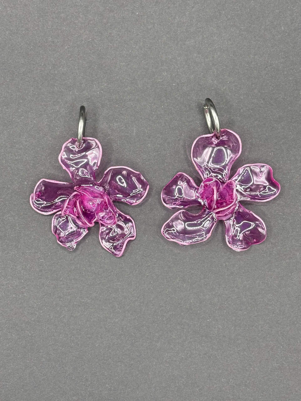 Pendientes Magnolia Rosa