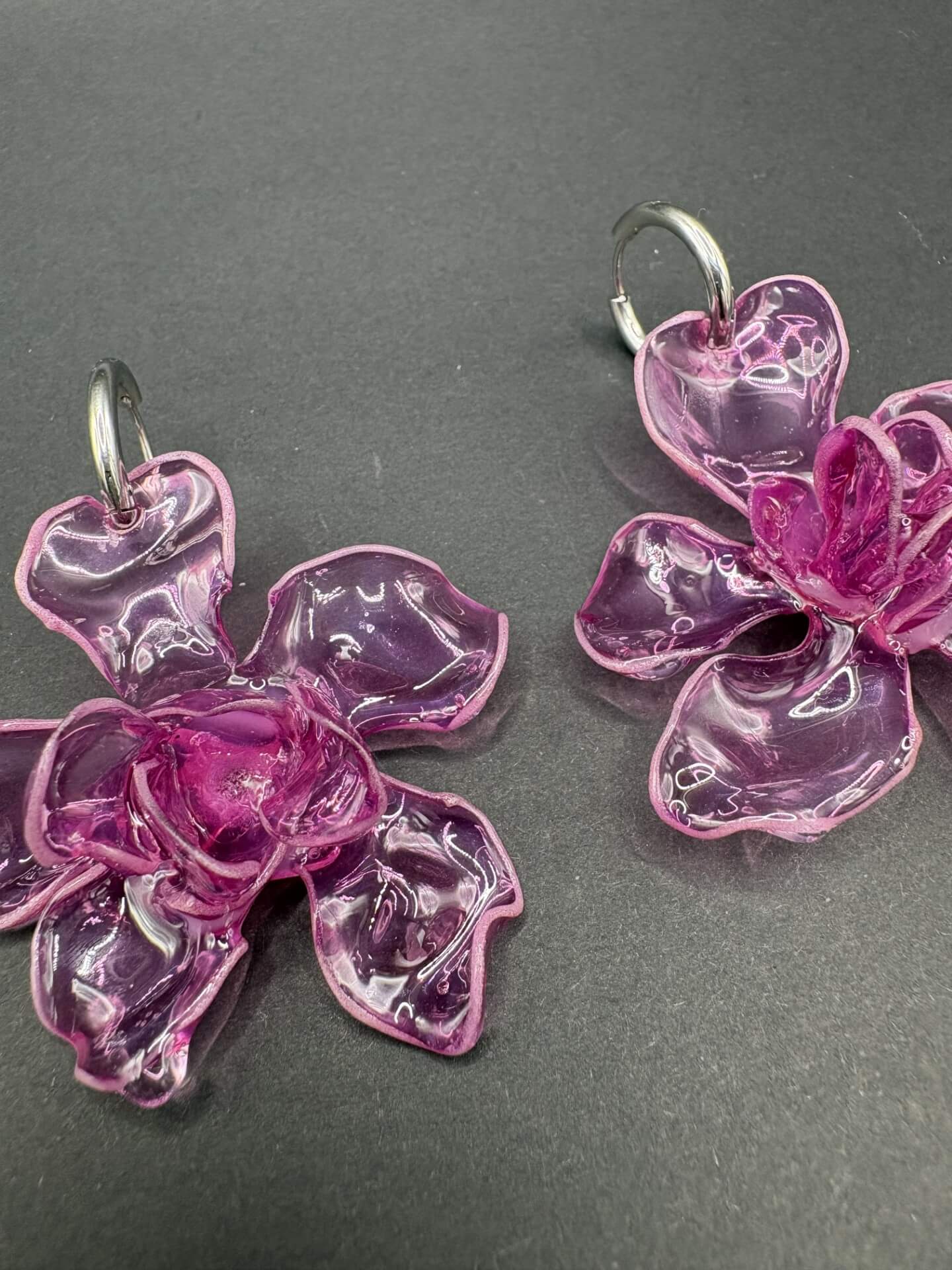 Pendientes Magnolia Rosa