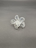 Anillo Magnolia transparente