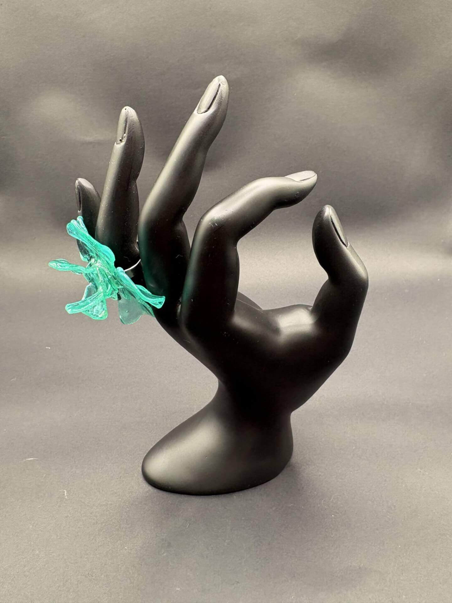 Anillo Magnolia Aguamarina