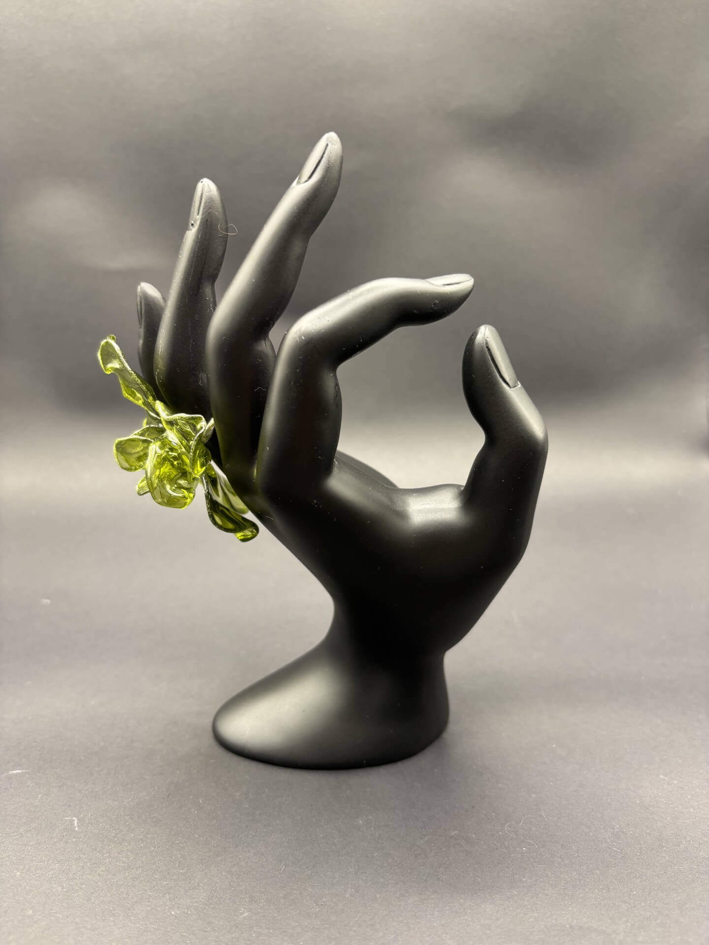 Anillo Magnolia Verde oliva