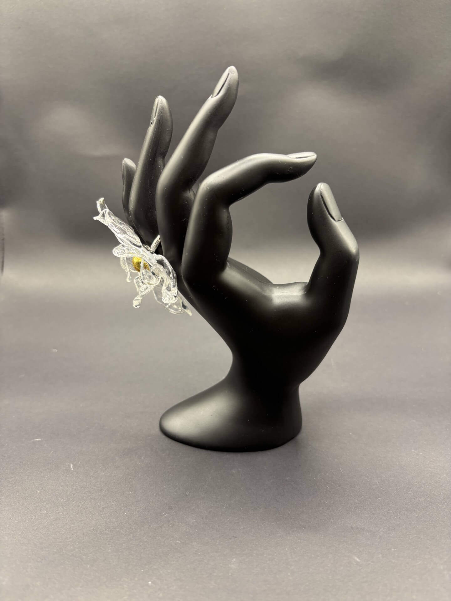 Anillo Caléndula transparente